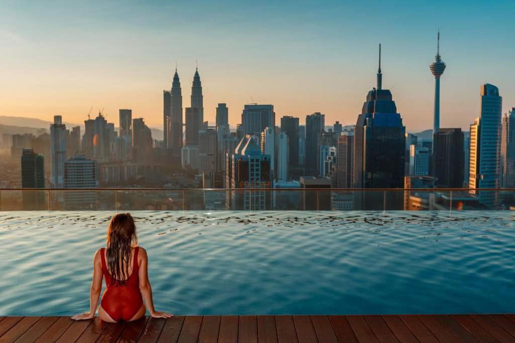 Klcc Regalia Suites Infinity Pool Kuala Lumpur Kültér fotó